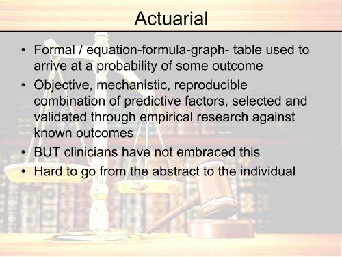 Introduction to Forensic Psychiatry - Northern Deanery