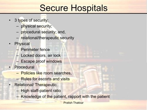 Introduction to Forensic Psychiatry - Northern Deanery