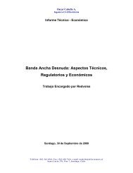 Banda Ancha Desnuda: Aspectos Técnicos, Regulatorios y ...