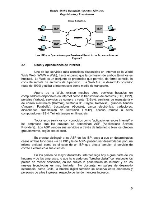 Banda Ancha Desnuda: Aspectos Técnicos, Regulatorios y ...