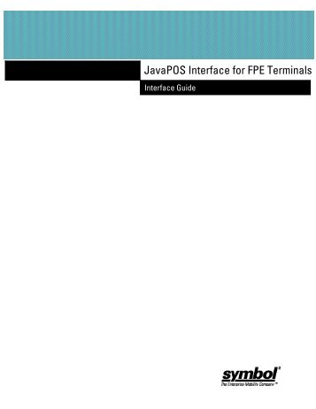 FPE Interface Specification