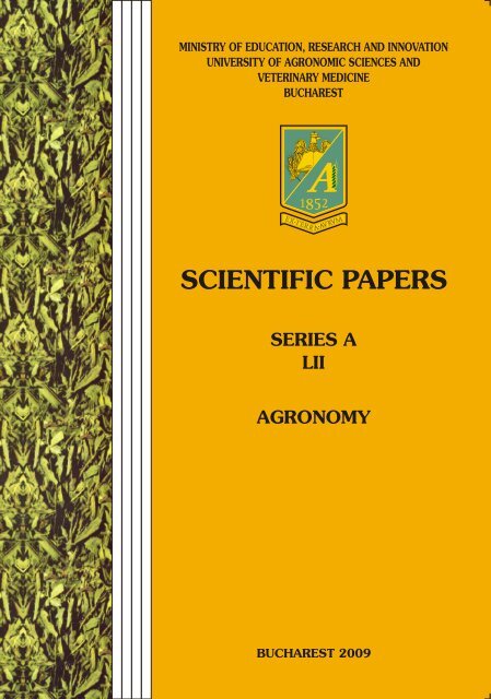 SCIENTIFIC PAPERS