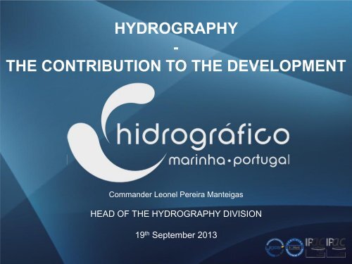 HYDROGRAPHY - THE CONTRIBUTION TO THE DEVELOPMENT