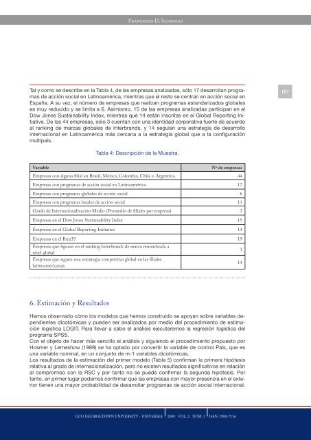 2008 Vol. 2 Num. 1 - GCG: Revista de GlobalizaciÃ³n, Competitividad ...