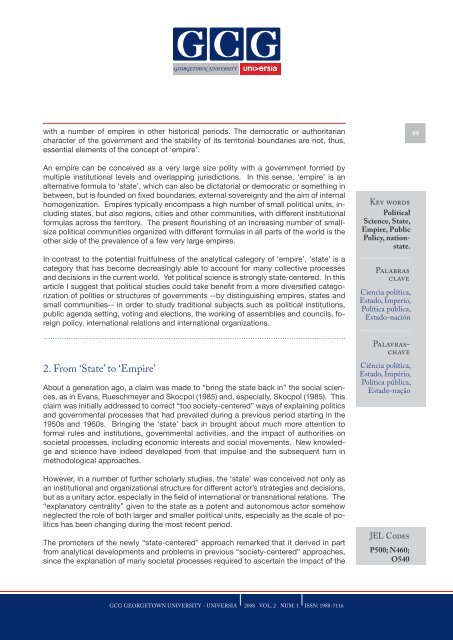 2008 Vol. 2 Num. 1 - GCG: Revista de GlobalizaciÃ³n, Competitividad ...