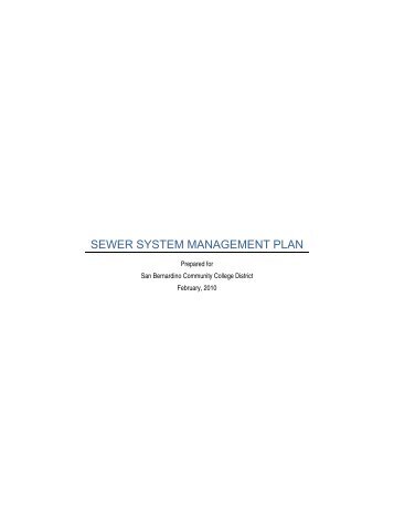 sewer system management plan - San Bernardino Community ...