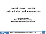 Passivity based control of port-controlled Hamiltonian systems