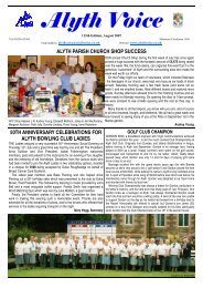 August - Alyth Voice