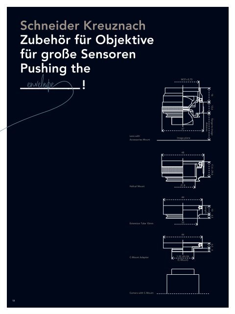 Lenses for large sensors - Schneider Kreuznach by Jos. Schneider ...