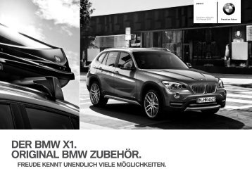 E84 DE Titel.indd - BMW Diplomatic Sales