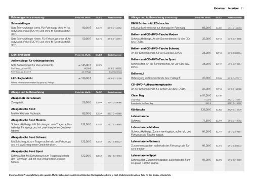 E84 DE Titel.indd - BMW Diplomatic Sales