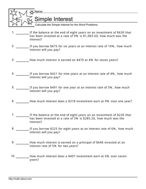 90 360 Interest