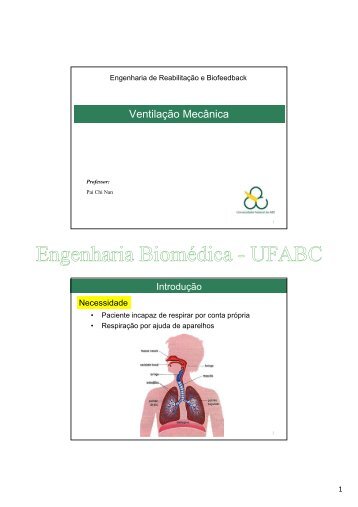 Ventilação Mecânica - Engenharia Biomédica - Ufabc