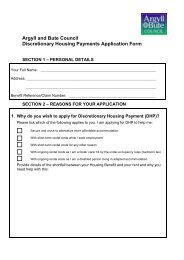Discretionary Housing Payments application form (PDF)