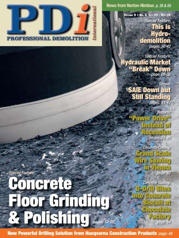 Concrete Floor Grinding & Polishing pages: 12-25 - Pdworld.com