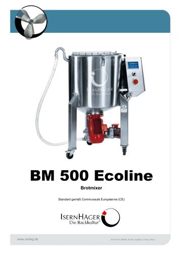 BM 500 Ecoline - IsernhÃ¤ger GmbH & Co. KG