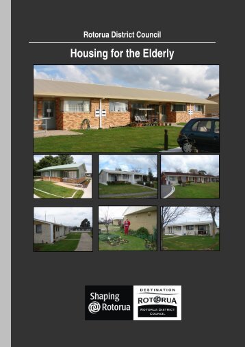 Pensioner Housing Information Brochure - Rotorua District Council