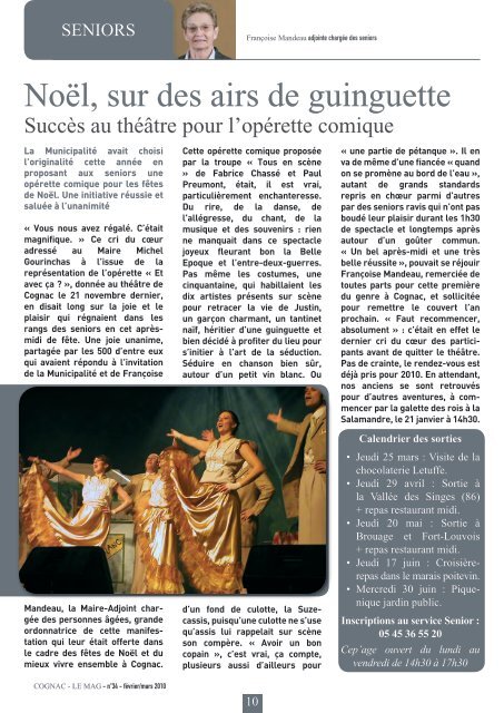 LE DOSSIER / Pages 14-19 - Ville de Cognac