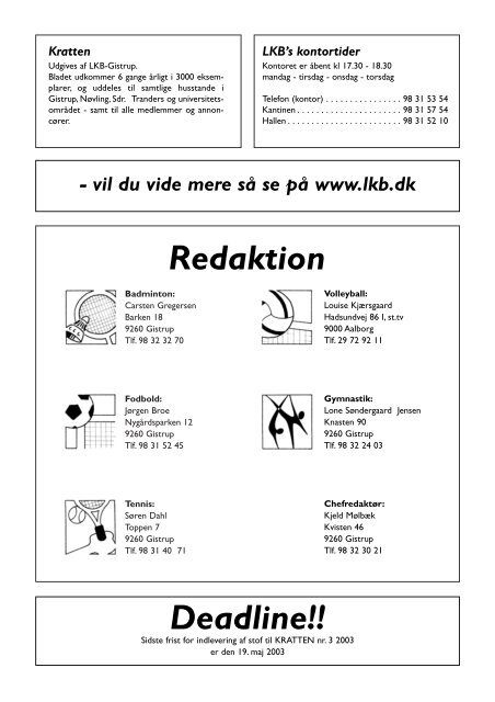 Kratten nr. 1 - LKB-Gistrup