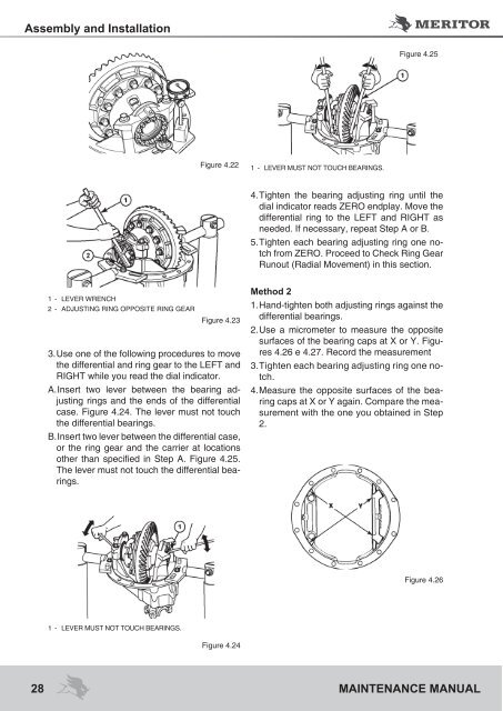 MAINTENANCE MANUAL - Meritor