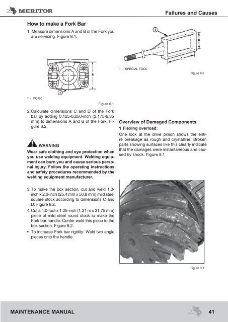 MAINTENANCE MANUAL - Meritor