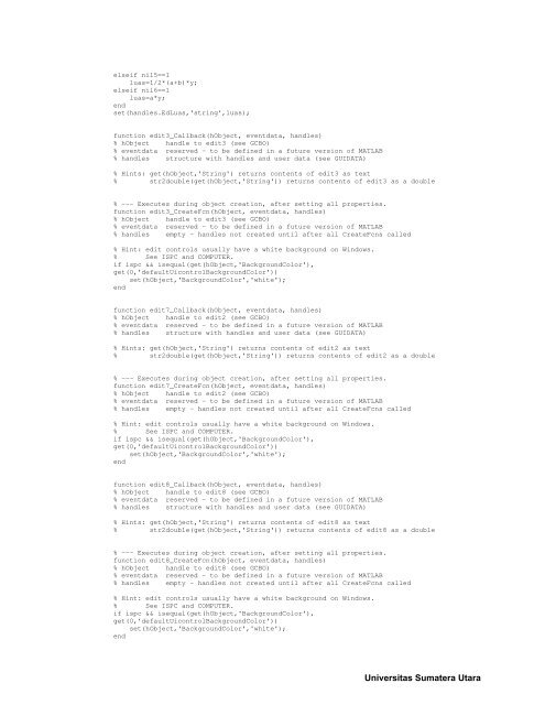 Lampiran : Flow Chart Disain GUI MATLAB Disain Uicontrol ...