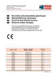 Bruciatori policombustibile gasolio/gas ... - Riello Burners