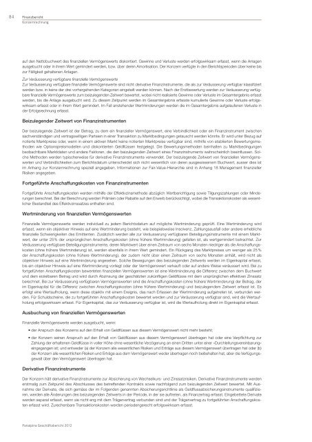 GeschÃ¤ftsbericht 2012 - Panalpina Annual Report 2012