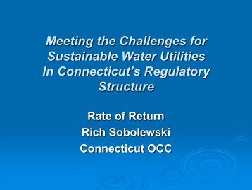 Rate of Return - NAWC