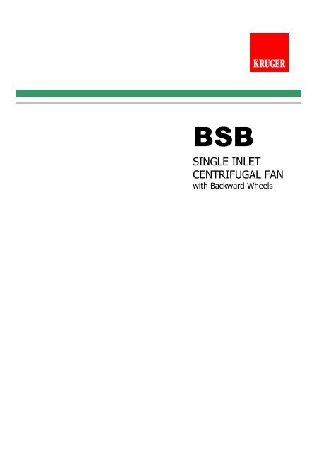 BSB Catalogue - Kruger Ventilation