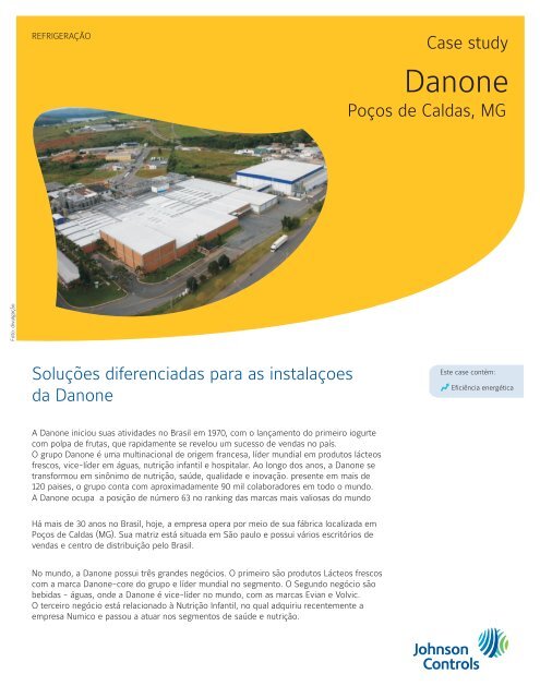 Danone - Johnson Controls