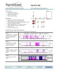 Sensitivity Control App Circuit for SEN-200 and MIN-200 - SignalQuest