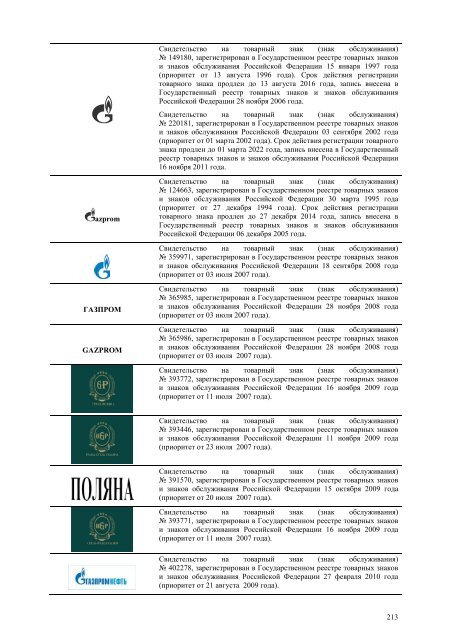 III квартал - Газпром