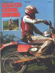 Cardel 125 enduro 1983 Vintage Aprilia Jan. 2008 Moto Journal ...