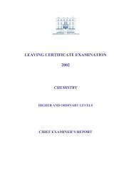 Chemistry - Higher and Ordinary Level 2002 ... - Examinations.ie