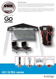 GO ULTRA series - Quik Shade - The Instant Canopy