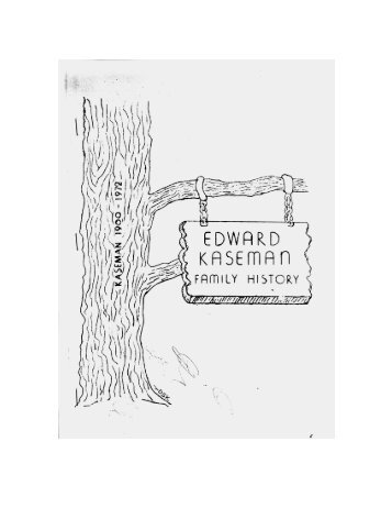 Edward Kaseman Family History