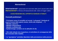 Lezione aterosclerosi e infarto - Cuorediverona.it