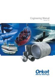 Orkot Marine Bearings: Engineering Manual - Trelleborg.com.au