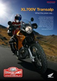 XL700V Transalp - Doble Motorcycles