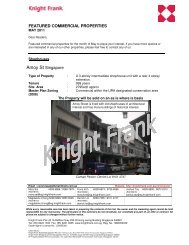 FEATURED COMMERCIAL PROPERTIES Amoy St Singapore