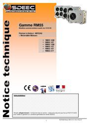 Gamme RM55 - Sdeec