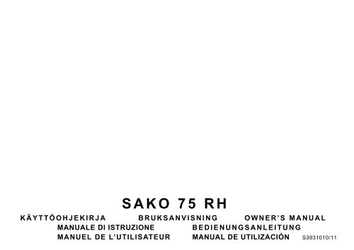 SAKO 75 RH