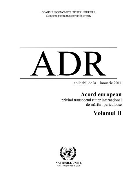 Versiune acord ADR 2011
