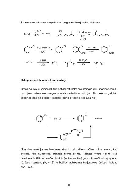 Organiniai metalÅ³ junginiai - VU Chemijos fakultetas