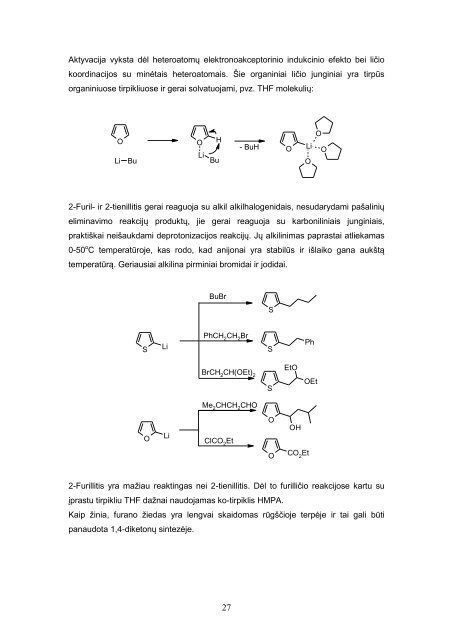 Organiniai metalÅ³ junginiai - VU Chemijos fakultetas