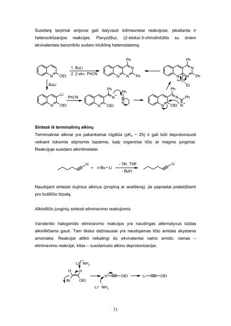 Organiniai metalÅ³ junginiai - VU Chemijos fakultetas