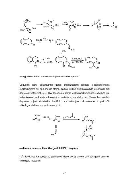 Organiniai metalÅ³ junginiai - VU Chemijos fakultetas