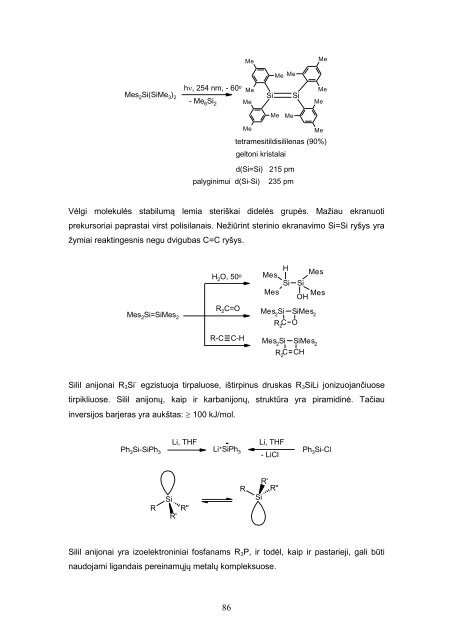 Organiniai metalÅ³ junginiai - VU Chemijos fakultetas