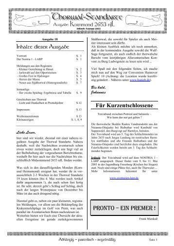 TSte No. 18 Druckausgabe - Mordor